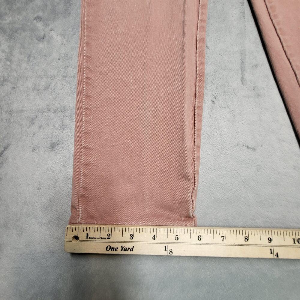 Vintage Express Jeans Womens 12 Pink Mom Relaxed High Rise 30 Inseam - Picture 6 of 11